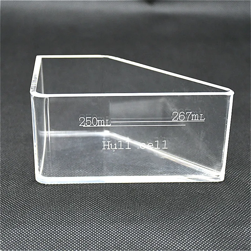 

Hull Cells 267ml Hull Cell Testing Equipment Harrington groove graduated Hough groove sub tank without heating pump