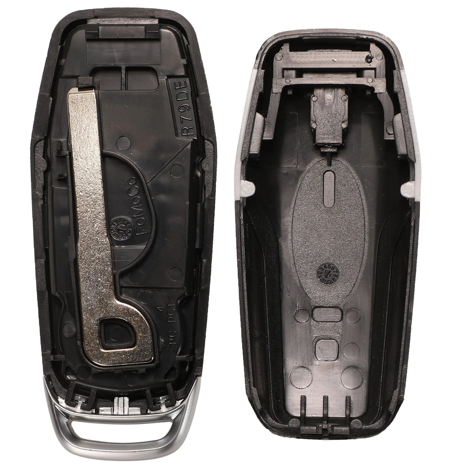 JINGYUQIN 5 BUTTONS REMOTE CAR KEY SHELL FOR FORD EDGE EXPLORER FUSION 2015 2016 2017 M3N-A2C31243300 SMART KEY FOB