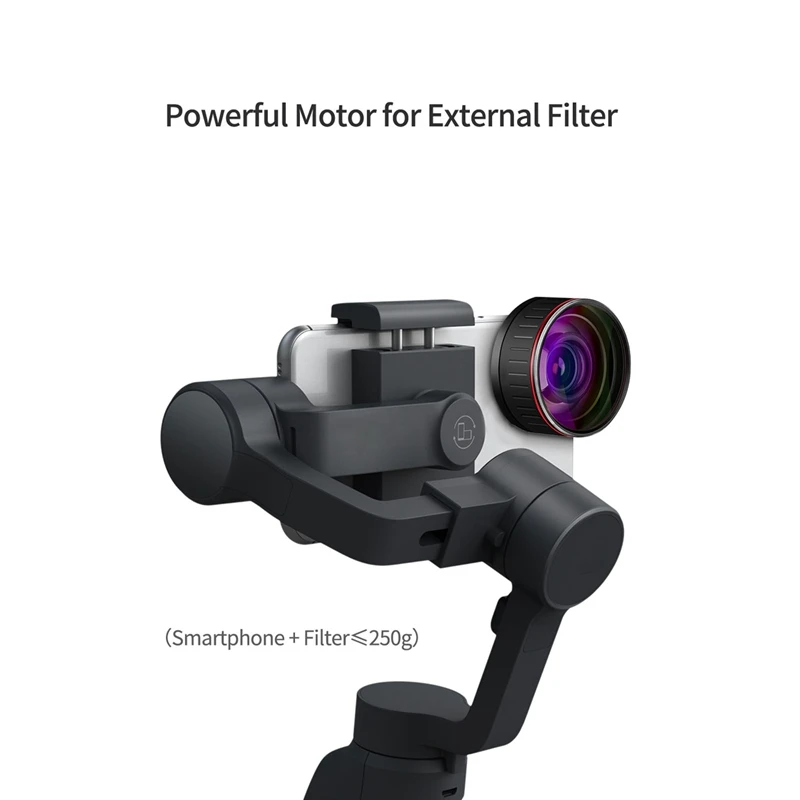  Handheld Gimbal Stabilizer Portable Smooth with PhoneGO FPV Mode AI Tracking for Smartphone & Actio