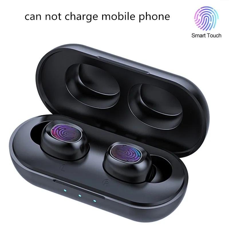 black2 Беспроводные наушники Bluetooth 5,0 TWS Hi-Fi стерео наушники-вкладыши спортивные наушники для бега Поддержка iOS/Android телефонов HD звонки - Цвет: black2