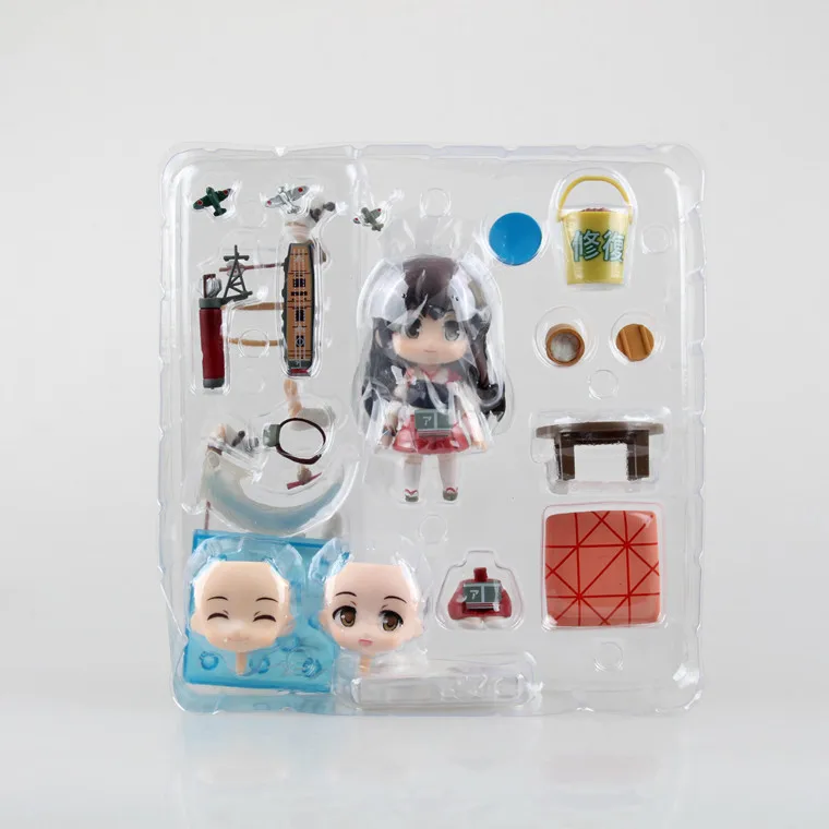 Японское аниме Nendoroid Kantai Коллекция GSC Akagi 391# Q Ver ПВХ фигурка модель милый мультфильм девушка косплей абсолютно новая кукла