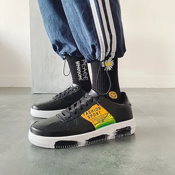 

Men's Casual Shoes Trend Pu Leathable Casual Man Sneakers Outdoor Non-slip High Quality Tenis Masculino Adulto Classic Men Shoes