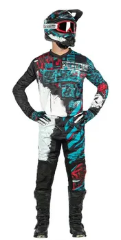 

2021 Element MX Blue Jersey Pants Combo Motorcycle Motocross Scooter ATV MTB DH dirt bike Offroad Riding