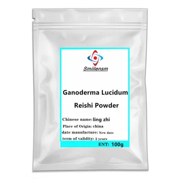 

High quality Ganoderma Lucidum Powder lingzhi reishi mushroom extract Support Improve Health Immune System body free shipping.