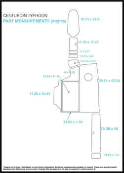 

Centurion Typhoon Cockpit Pad Boat EVA Teak Decking 1/4" 6mm