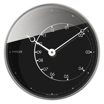 

Creative Black Simple Wall Clock Modern Design Living Room Quartz Novelty Wall Clocks Creative Silent Home Decoration Clock C6T