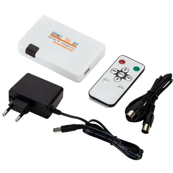 

Analog TV Transmitter HDMI to RF HDMI to Radio Frequency Signal HD Modulator Box Converter with Remome Control Zoom for HDTV PC