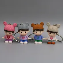 Милые Креативные в мультяшном стиле брелок маленькая девочка украшение кулон Подарочная сумка кулон аксессуары одноклассники подарок на день рождения