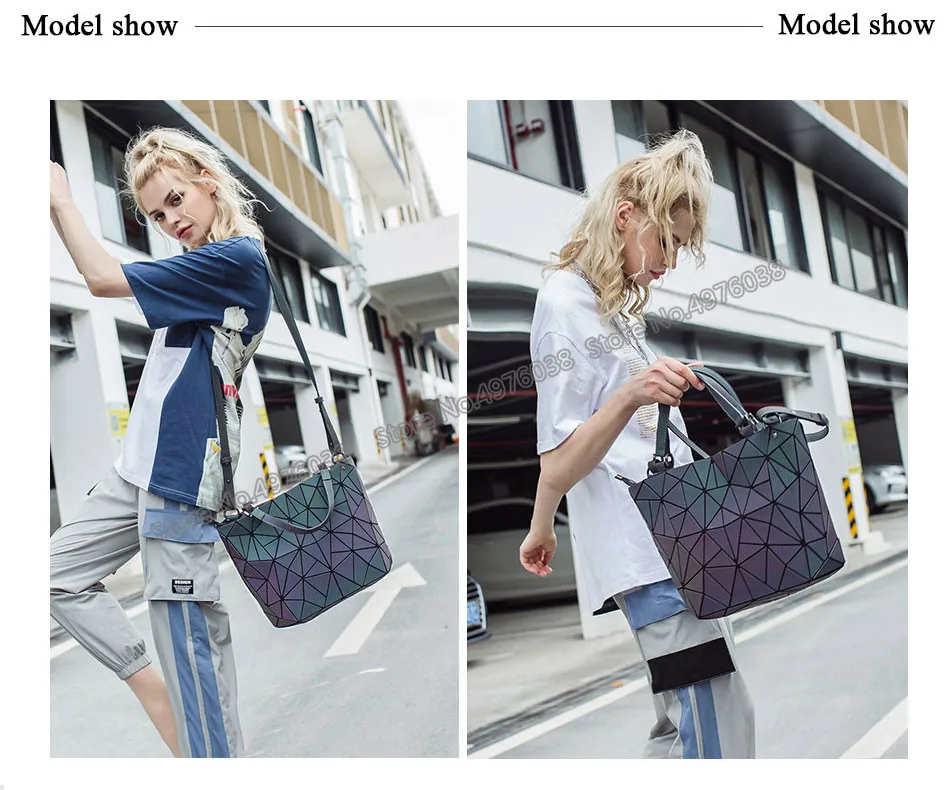 Frauen Diamant Tasche - Geometrische Schulter Tasche