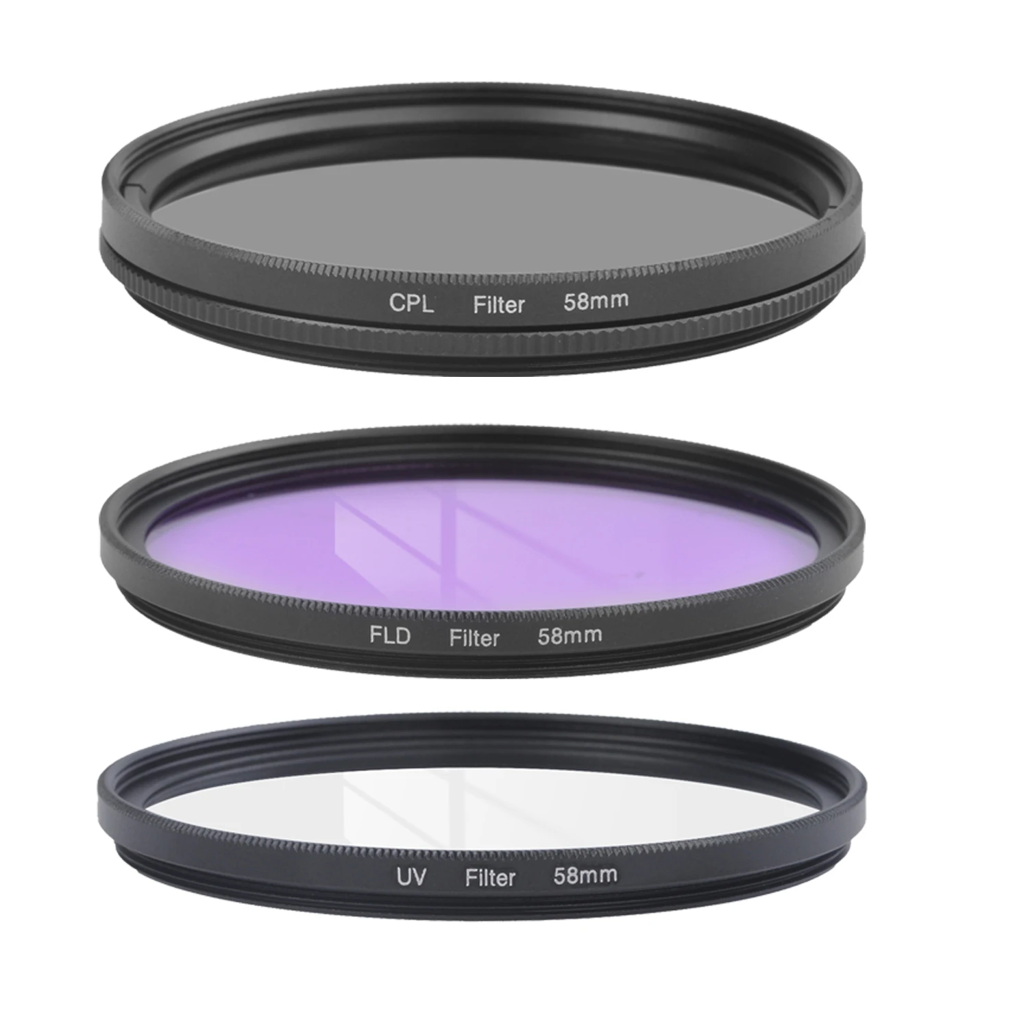 Lente con filtro ultravioleta Protector para Canon Nikon DSLR SLR Cámara 49mm 55mm 58mm lente 77mm con filtro ultravioleta|Filtros de cámara| - AliExpress