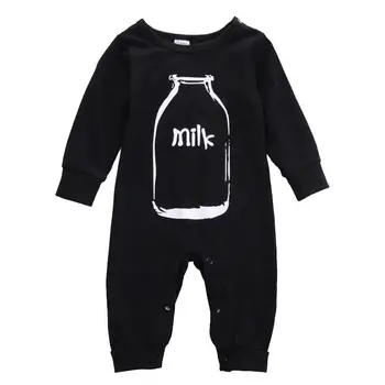 

Cotton Newborn Baby Boys Girls Romper Jumpsuit Toddler Infant Long Sleeve Printed Casual Clothes Sleepsuit One Piece Outfits