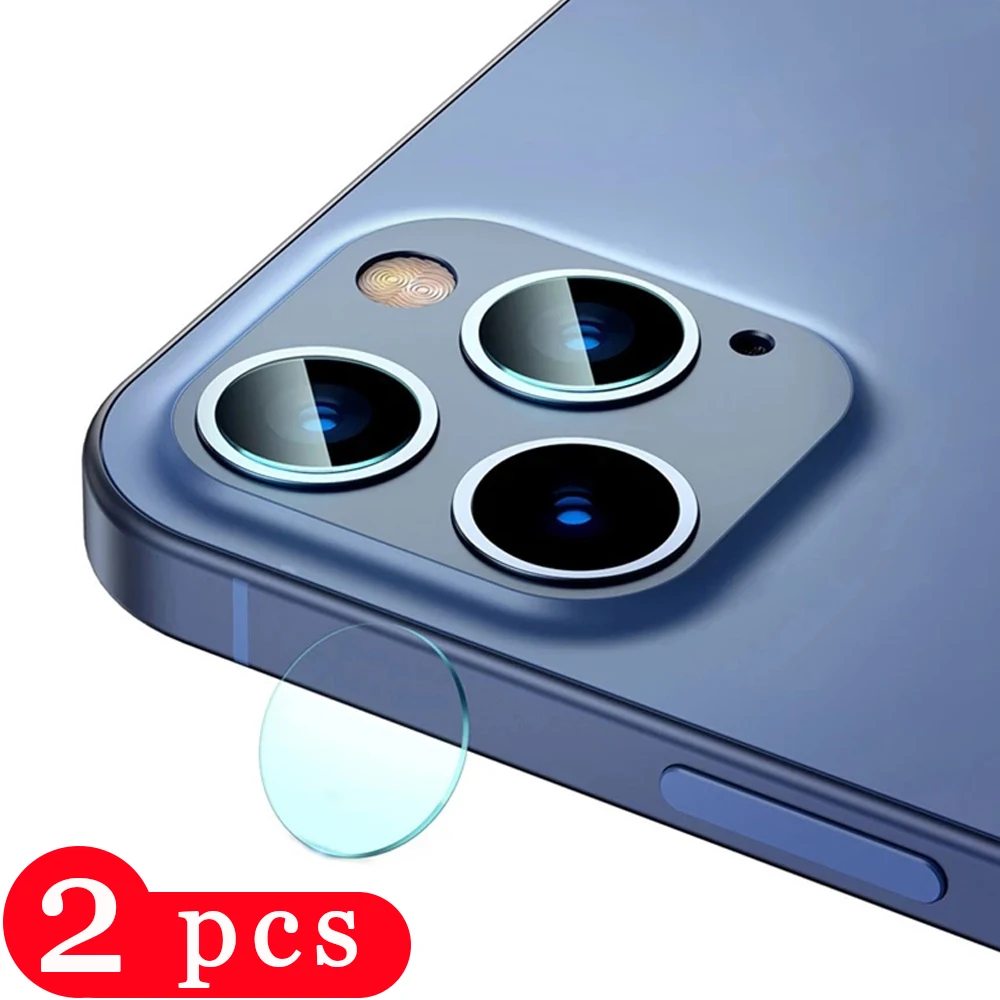 2/1Pcs Protector Camera Film For Iphone 12 Mini 11 Pro Max 8 7 Plus X Xr Xs Max Se 2020 Camera Lens Glass Phone Screen Protector