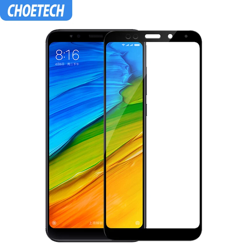 

CHOETECH Glass For Xiaomi Redmi Note 5/Plus Pro Screen Protector 9H Hardness Tempered Glass For Redmi 5 Plus Protective Film