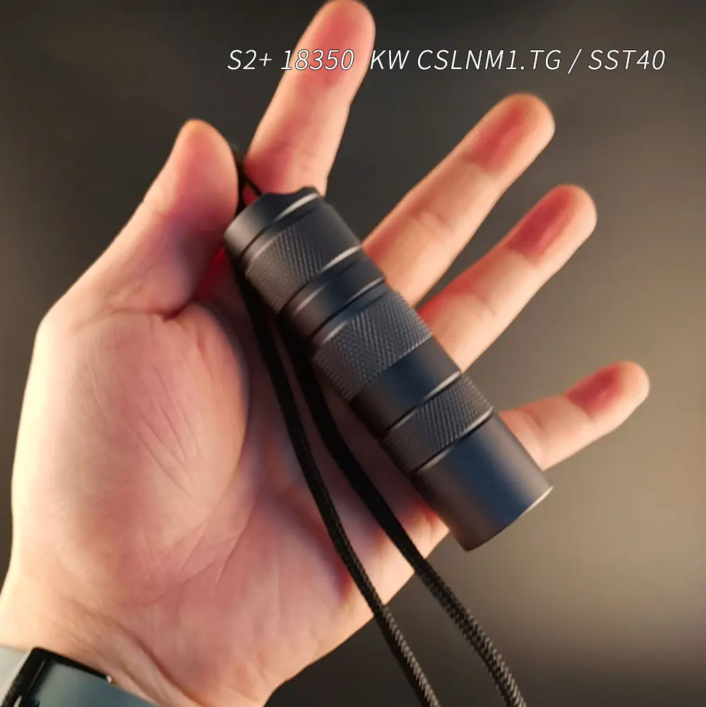 Фонарь Convoy S2 + CSLNM1.TG SST40 18350 серый версия | Лампы и освещение