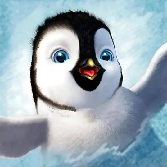 DIY алмазная живопись милый маленький пингвин полная квадратная дрель Алмазная