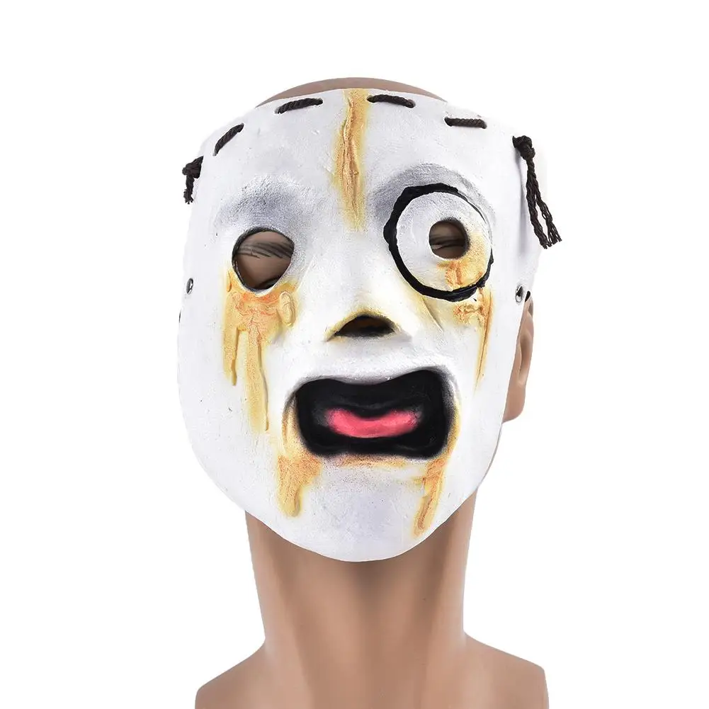 

waasoscon Halloween Slipknot Mask Tree Monster Mask Horror Latex Ghost Face Cosplay Props For Masquerade Costume Party