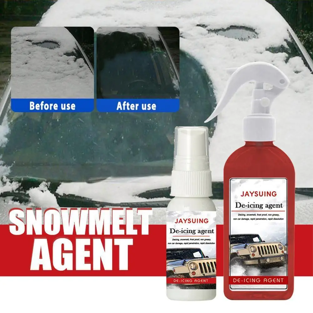 Spray Sghiacciante Miioto 250ml - Deghiacciante Per Auto Con Raschietto, Scioglie Ghiaccio Veloce - Foto 3