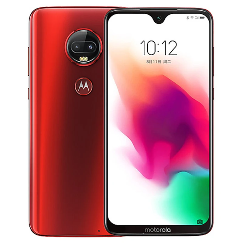 Мобильный телефон motorola moto G7 plus, 4 ГБ/6 ГБ, 128 ГБ, 6,24 дюйма, двойная задняя камера Snapdragon 636, четыре ядра, Android 9