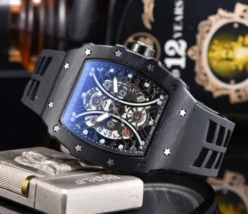 

new top brand AAA RM Men Waterproof Watch Male Watches Automatic Man Wristwatches Clock Gift Best Gifts for Men