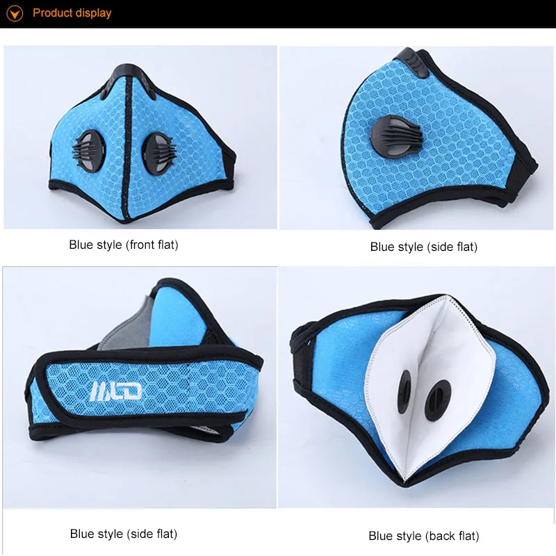 

Winter Outdoor Anti-dust Half Face Mask Mouth-muffle Windproof for Motorcycle Bicycle Skiing ING-SHIPPING