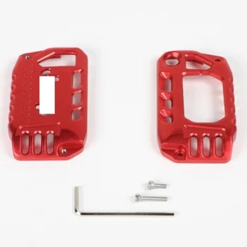 

Protector Key Cover Shell Aluminum Alloy Accessories Red Alloy Case Brand new