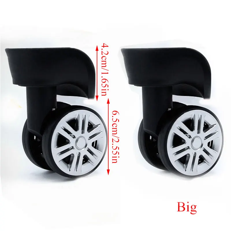1pair A08 Replacement Luggage Wheels 