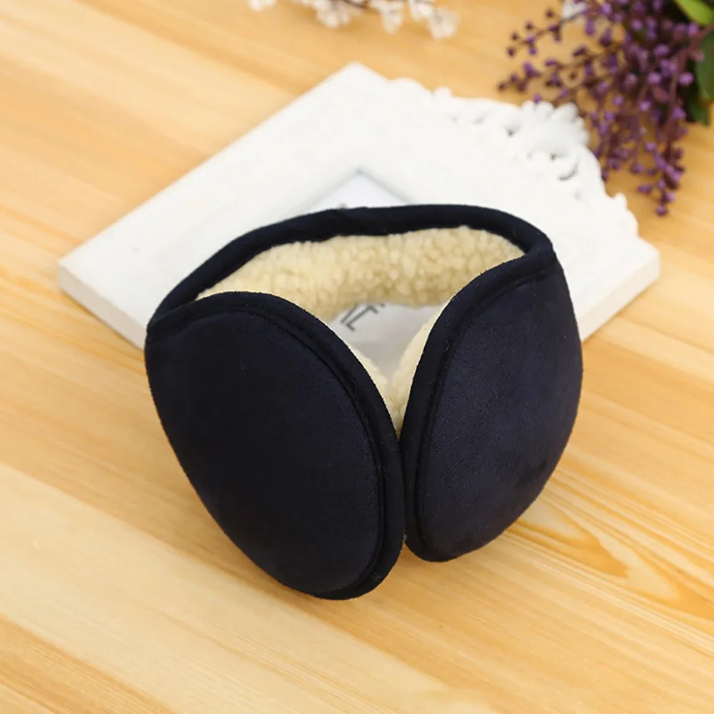 Ear Muffs Winter Ear Warmer Foldable Earmuffs Cover Mens Womens Behind the Head Band  orejeras de invierno (11)