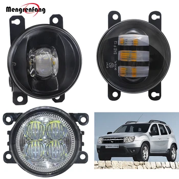 

Car Front Bumper Fog Light For Renault Duster 2012 2013 2014 2015 LED Fog Lamp Daytime Running Light DRL H11 12V