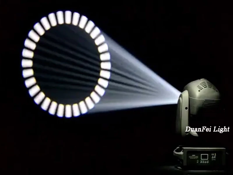 100w led spot+4 led wash-8