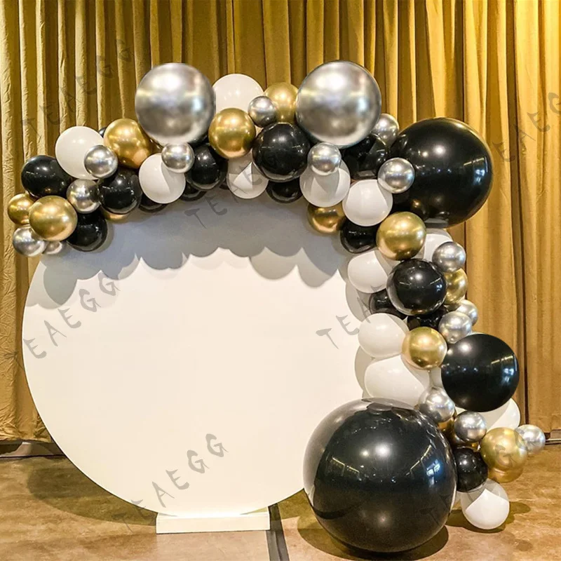 

110pcs DIY 36inch Big Balloons Garland Arch Kit Chrome Gold Silver Helium globos for Birthday Wedding Baby Shower Party Decor