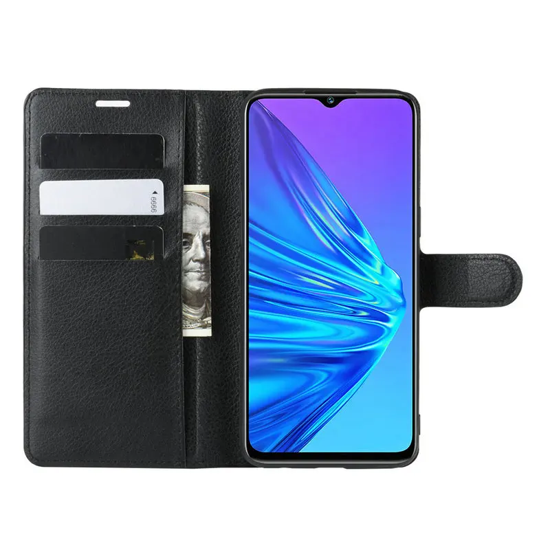 Для Oppo Realme 5 RMX1911 кошелек чехол для телефона для Oppo Realme 5 Pro rmx267. кожаный чехол с откидной крышкой. Чехол Etui Coque Fundas