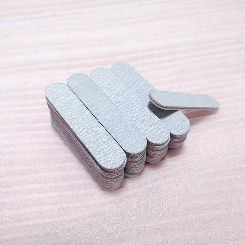 Mini Nail File Sandpaper Buffers 100/180 Grit Pedicure Manicure Tools