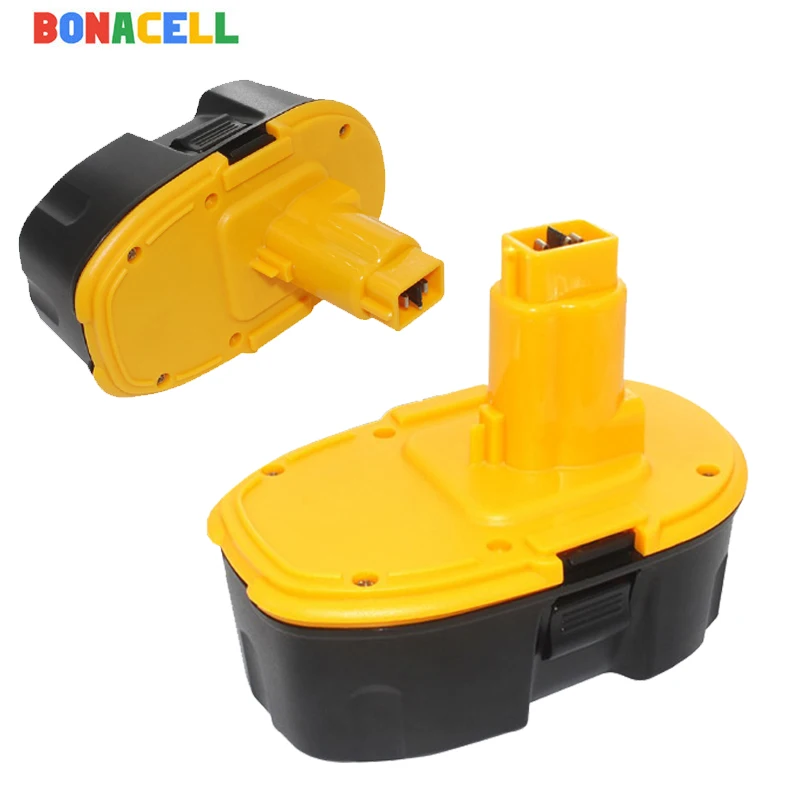 BONACELL 2 упаковки 18 в 4000 мАч Ni MH электроинструмент для Dewalt DC9096 DE9039 DE9095 DW9098 DE9503 DW9096