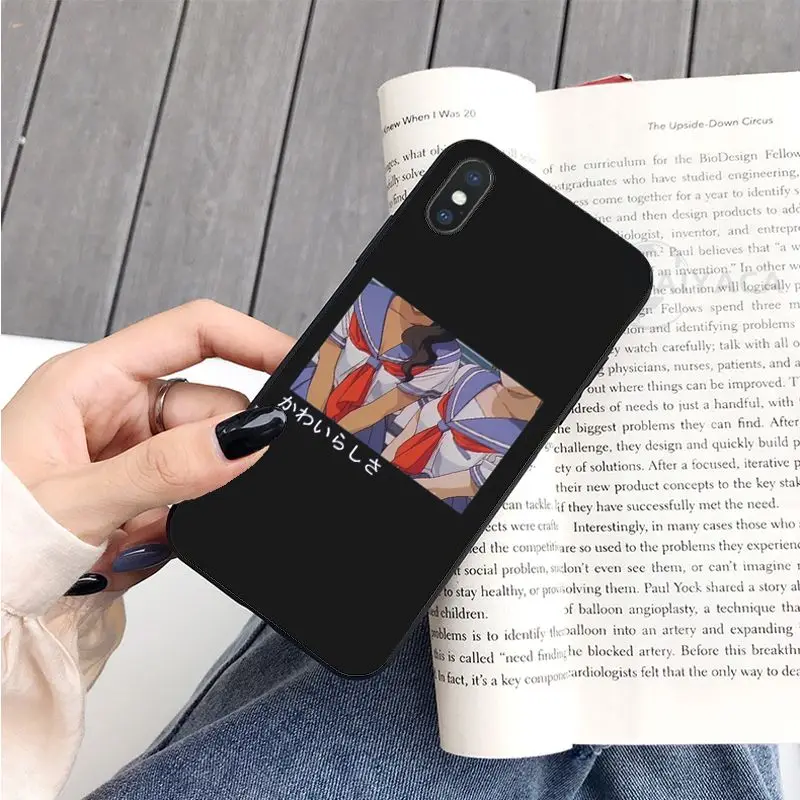 Kualitas Tinggi Jepang Harajuku Komik Manga Cellphone Cover untuk Huawei Kehormatan 8 8e 8X9 Lite 10 10i Lite 20 20i 30 Pro V30 Pro