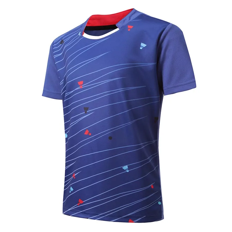 Short Sleeve T Shirt Sports Clothes Men Women Short Sleeve Tennis, Girls Badminton Tshirts, Child Table Tennis Jerseys Clothes, PingPong Kit Sportswear Clothing