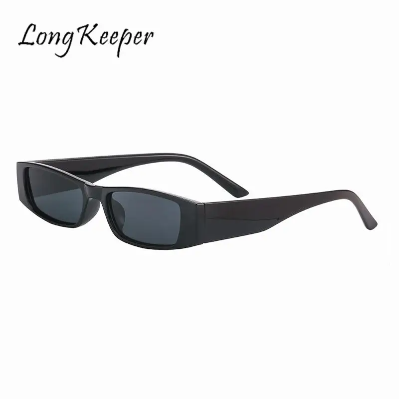 Small Rectangle Sunglasses Women Men Retro Narrow Frame Leopard Vintage Square Sun Glasses Female Punk Cat Eye Eyewear Oculos