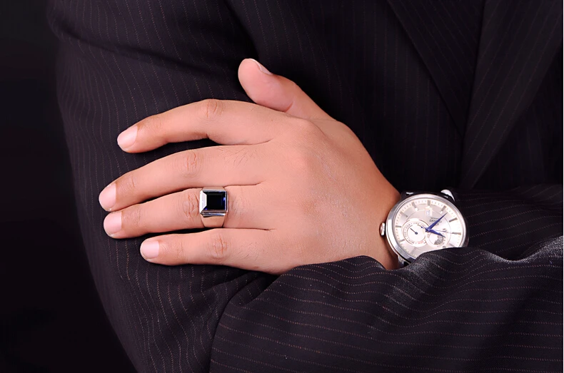 Silver Rings 8ct For Men