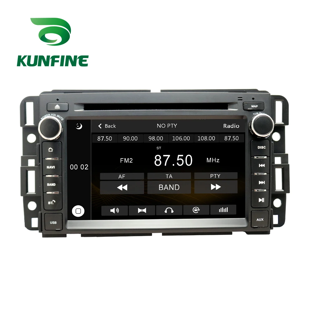 Wince Car DVD GPS Navigation Multimedia Player Car Stereo For GMC Yukon Tahoe 2007-2012 Radio Headunit 3