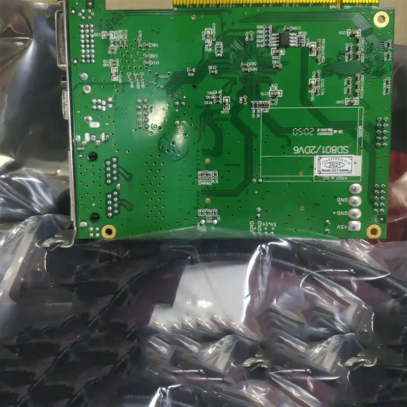 Linsn TS802D full color sending card support RV908M32 linsn receiveing card for p5 outdoor led display