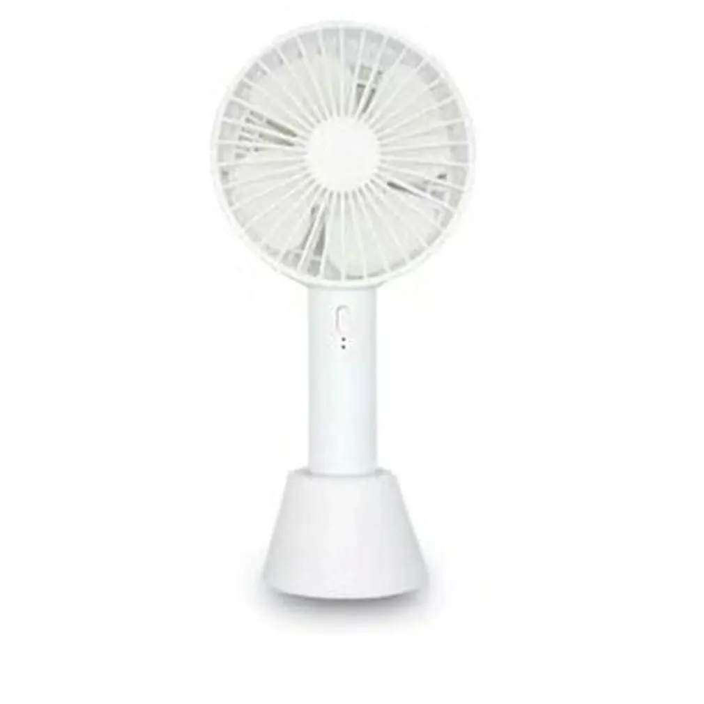 

Handheld Fan 3 Wind Modes Adjustable Speeds USB Rechargeable Travelling Handy Fan