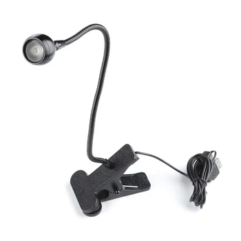 

Flexible Hose clamp light Dimmable USB Reading LED Light Clip-on Beside Bed Desk Table Lamp Book Lamp Students Reading Light