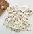 Korean Style Infant Baby Girls Cotton Short Sleeve Flower Jumpsuit Toddler Baby Girl Rompers Summer Baby Girl Clothes 15