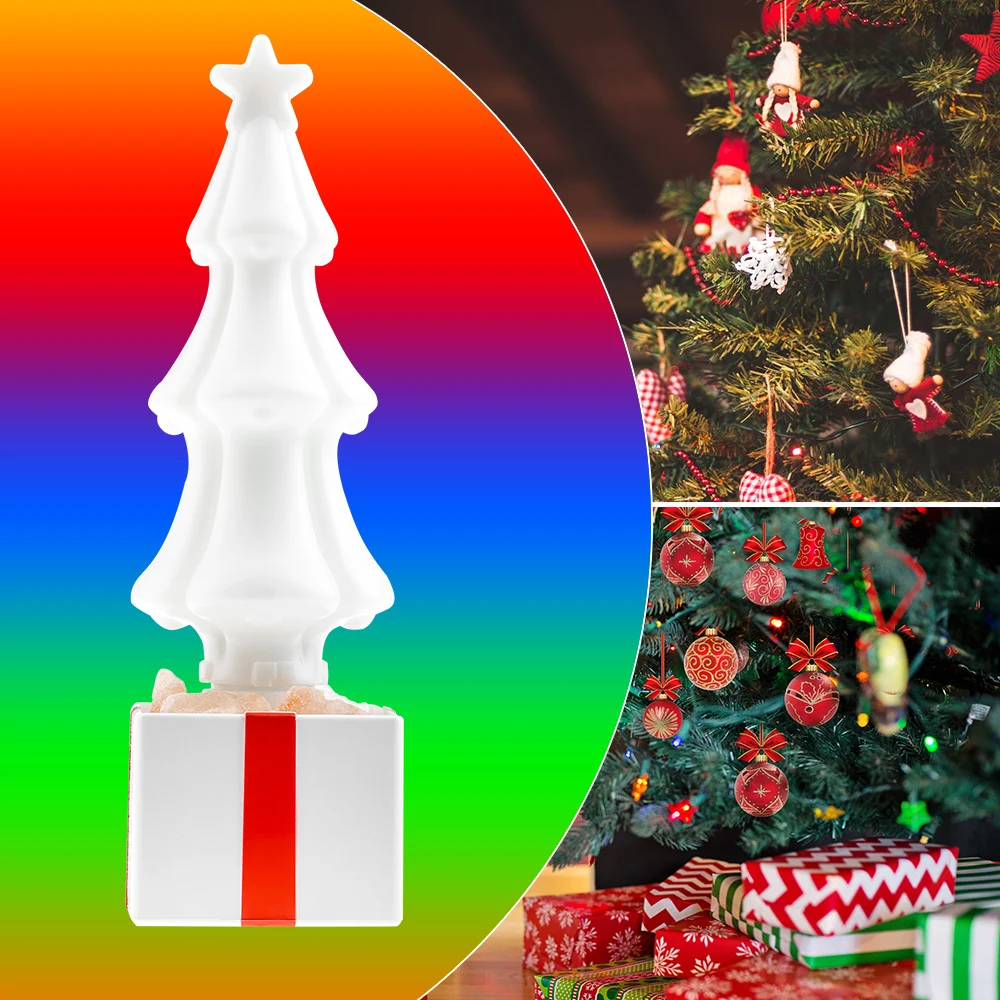 

Flickering Colorful Flame Effect Light Led Decoration Christmas Night Lamp Led Two Mode RGB Bedroom Lighting Warm White Bed Lamp