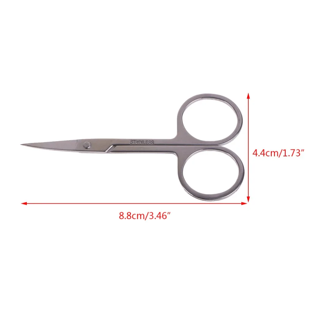 Drop# инструменты для макияжа женские ножницы для удаления волос триммер для бровей из нержавеющей стали