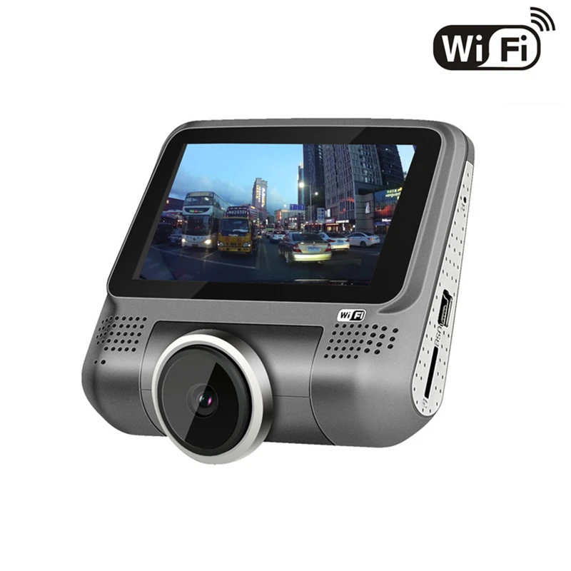 Odare Автомобильный видеорегистратор " видео рекордер Dash Cam 210 градусов для транспорта Автомобильная задняя камера встроенный wifi WDR видеорегистратор ночного видения Registar