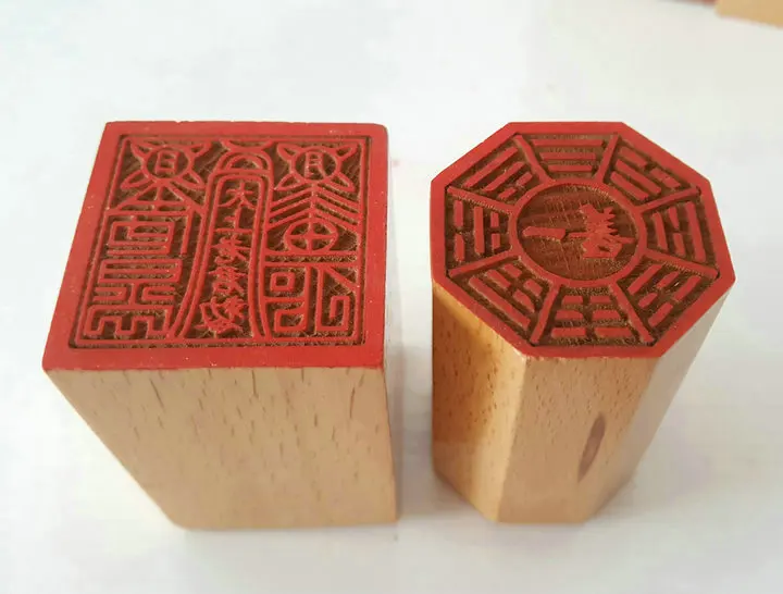 

Taoist seal, Yishan Bagua seal, taishanglaojun seal, suit seal, peach wood Taoist single side, seal