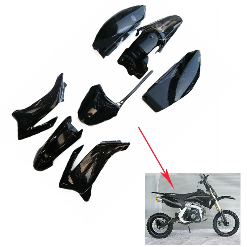 White LWL Motorcycle Plastic Kit Front Wheel Fender Mudguard For KTM65 SX 2016-2019 110cc 125cc 140cc 150cc 160cc Dirt Pit Bike TaoTao DB27