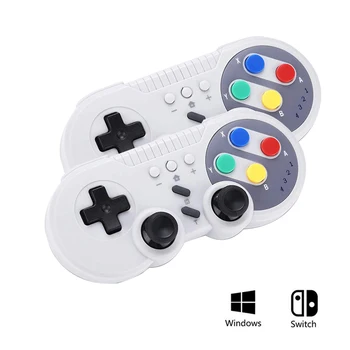 

High Quality 1pc / 2pcs Bluetooth Wireless Pro Controller Gamepad Joypad Remote for Nintend Switch Console Gamepads Joystick for