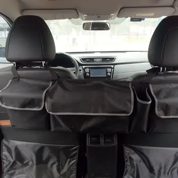 

Car Trunk Organizer Backseat Storage Bag High Capacity Multi-use Oxford Cloth Car Seat Back Organizers Interior Accessories Hot