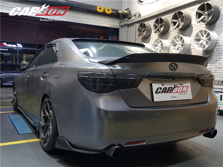 Для спойлер из углеволокна для Toyota eliz 2013- Mark X спойлер из углеволокна